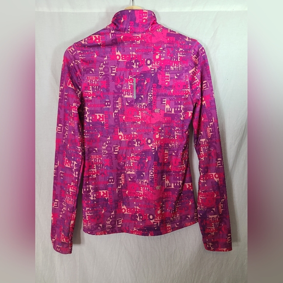 Reebok activewear 3/4 Zip Pullover sweater with thumb holes - Women's XS - Picture 5 of 5